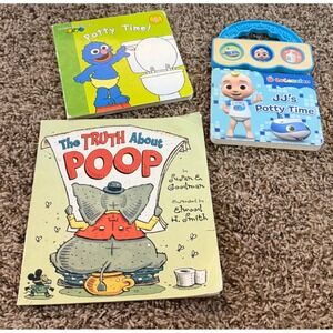 Scholastic Potty Time-JJ's Potty Time (Sound Book)-The Truth About Poop